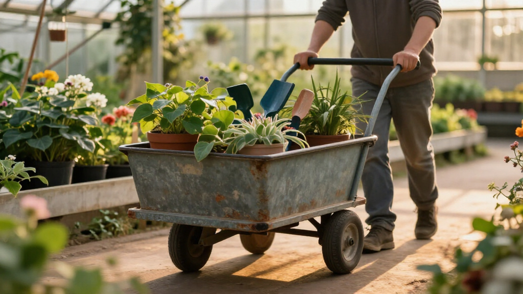 best utility cart for greenhouse operations