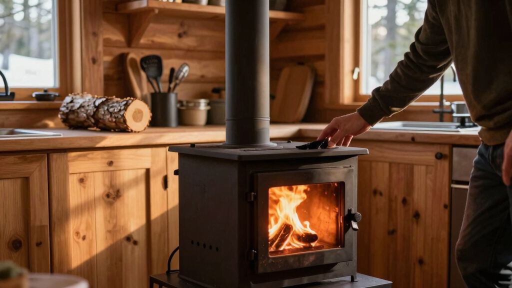 best small wood stove for cabin