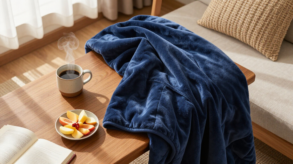 premium travel blankets for long flights