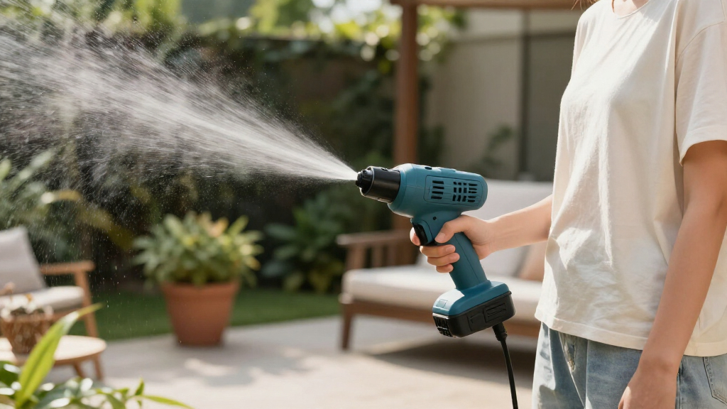 best cordless misting fans