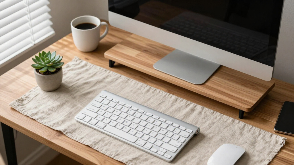 monitorriser stands with storage