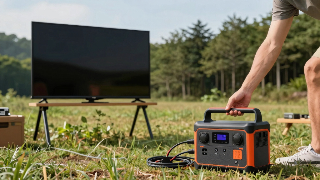 best portable power station for outdoor tv setup