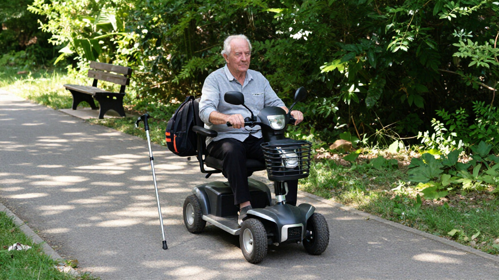 best mobility scooters with headlights and storage