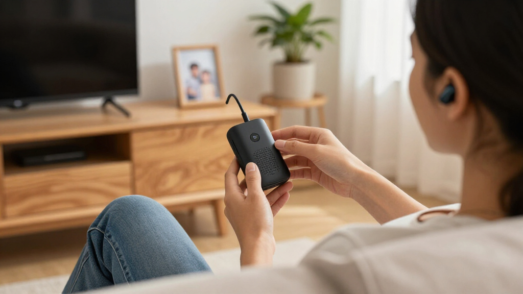 bluetooth audio transmitters for hearing assistance