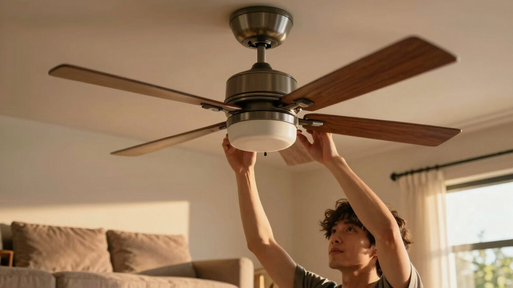 best large ceiling fan for winter heat