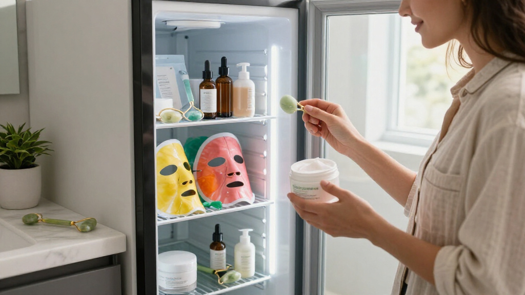 best skincare fridge for masks and tools