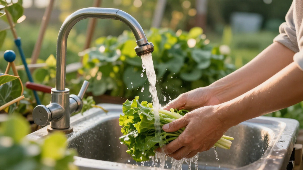 best outdoor sink faucet with sprayer