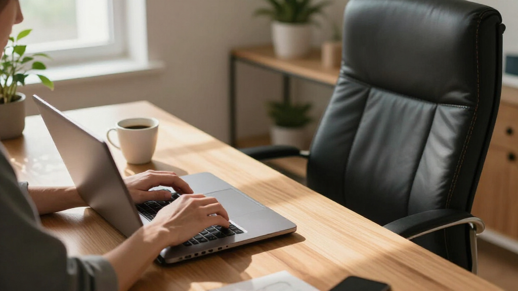 best leather office chair for home office