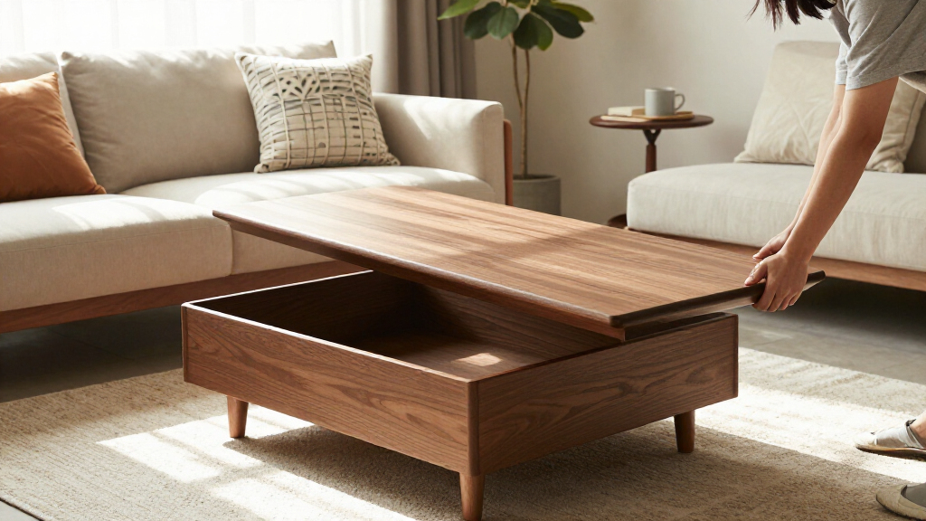 lift coffee tables with storage