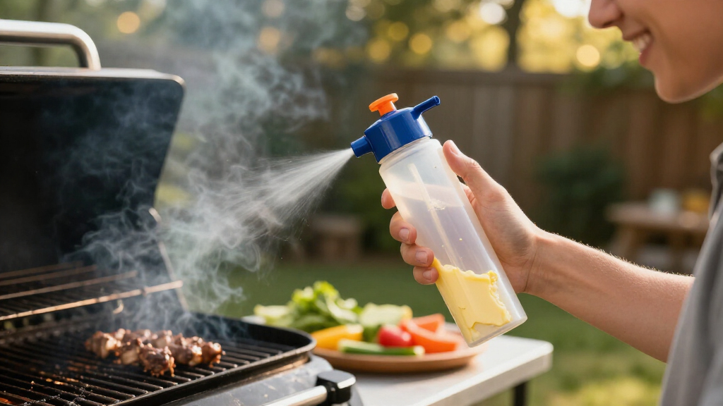 refillable butter sprayer for grill