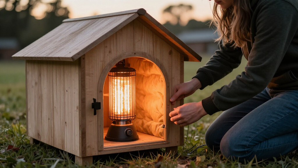 dog house heater safe for outdoor kennel