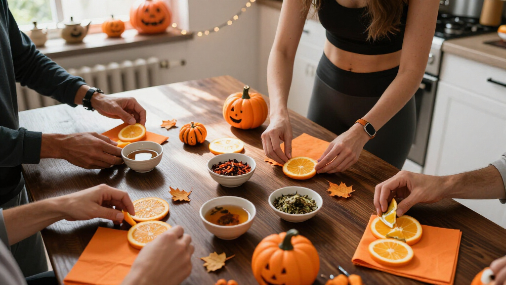 Halloween wellness party supplies