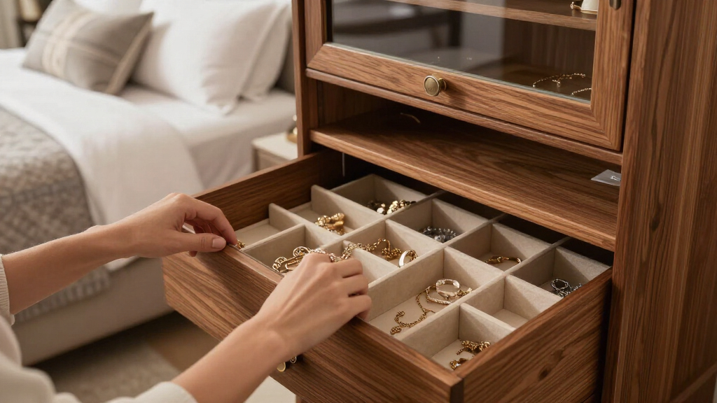 best jewelry armoires for primary suites
