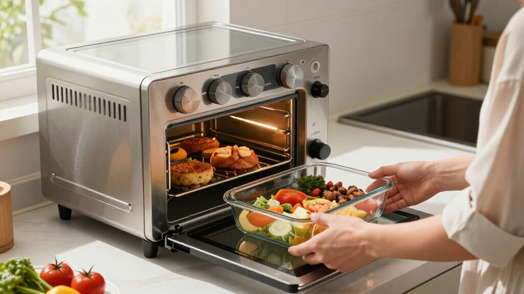 best compact countertop convection oven with air fry