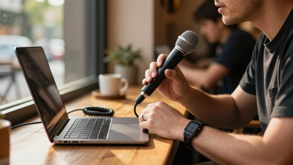 portable USB podcast microphones