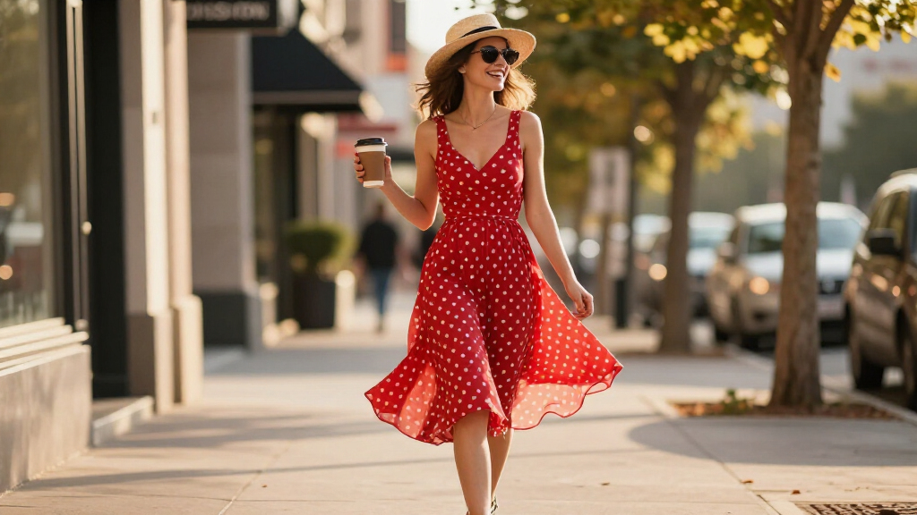 best polka-dot summer dresses