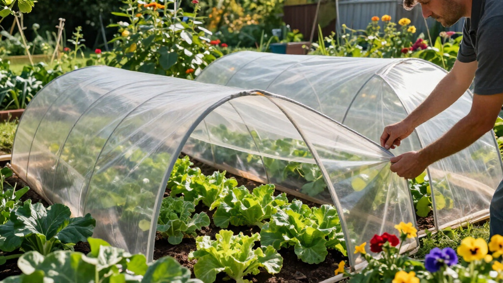best cloche tunnel hoops for garden beds