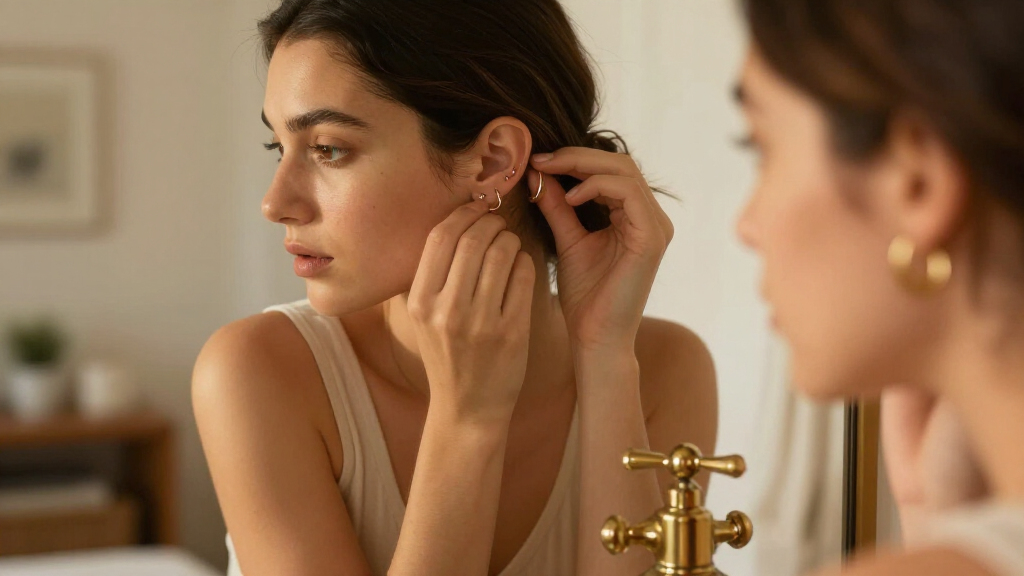 cartilage piercing hoops