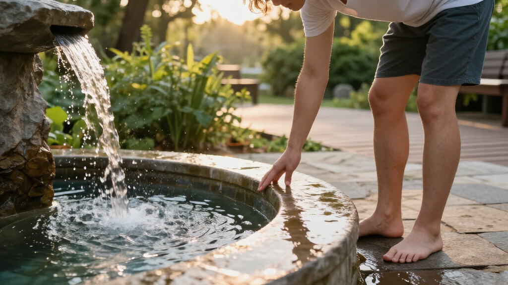 outdoor water features on amazon