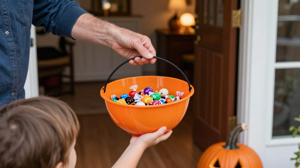 easy grip Halloween candy bowls
