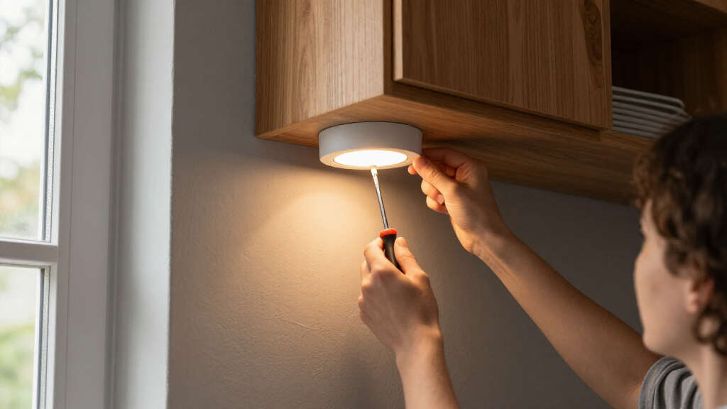 smart led puck lights