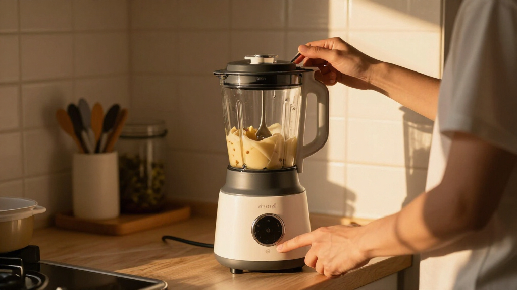 professional blender for limited counter space
