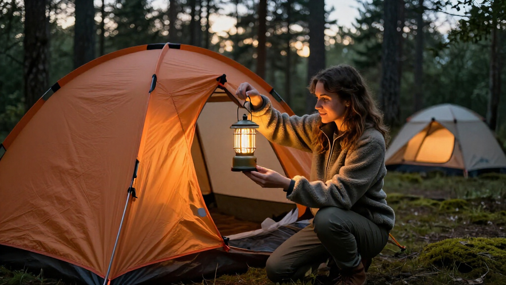 compact camping lanterns