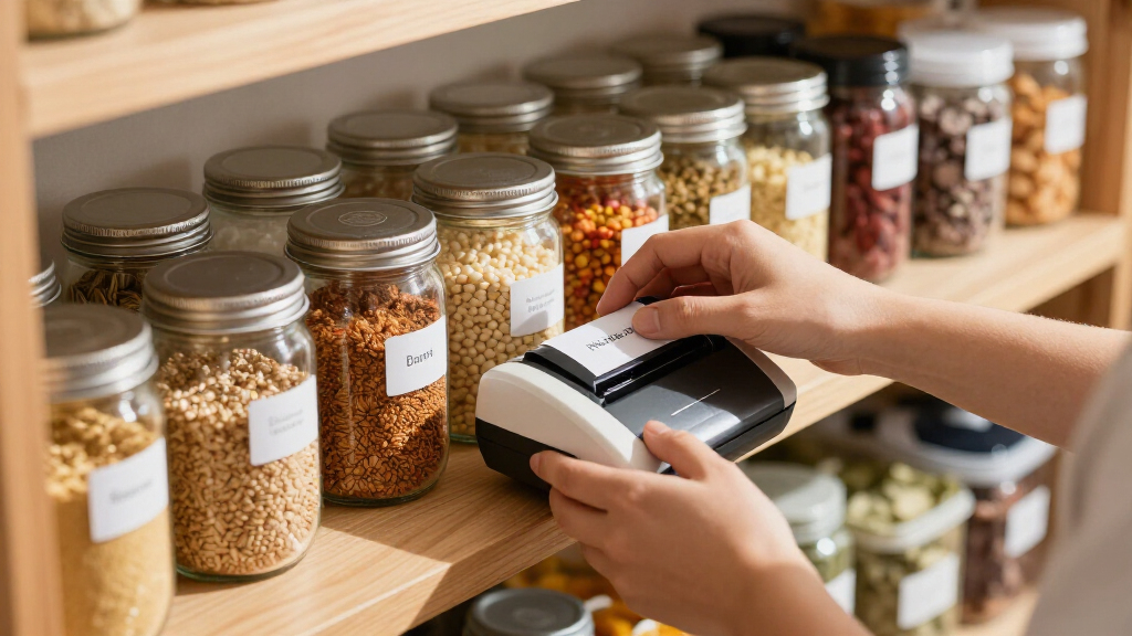 label makers for pantry organization