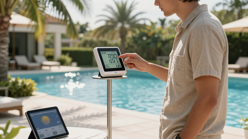 weather station device for event planners