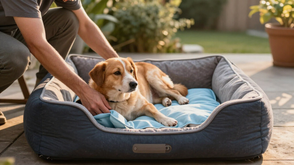 Hundebetten und Kühlmatten