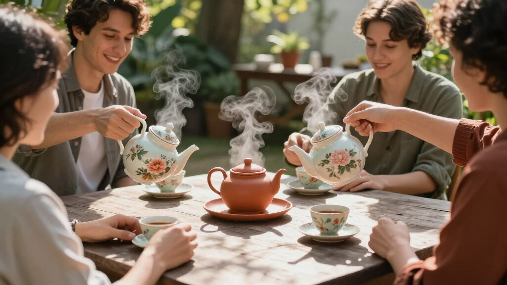 teapots for entertaining