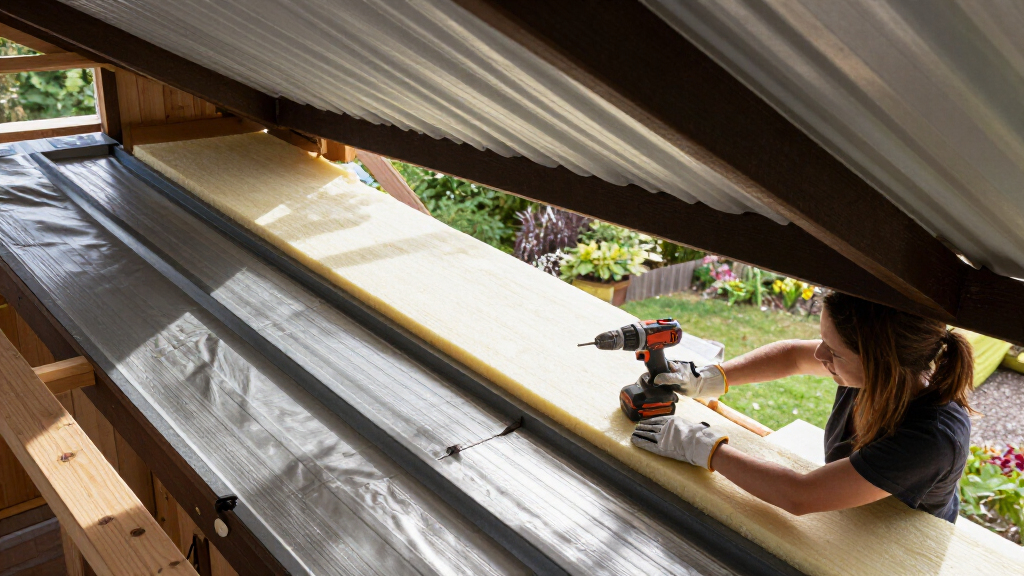 best exterior insulation for metal roofs
