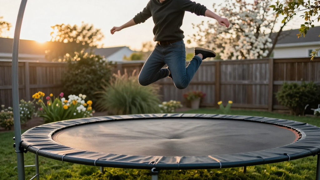 outdoor trampolines