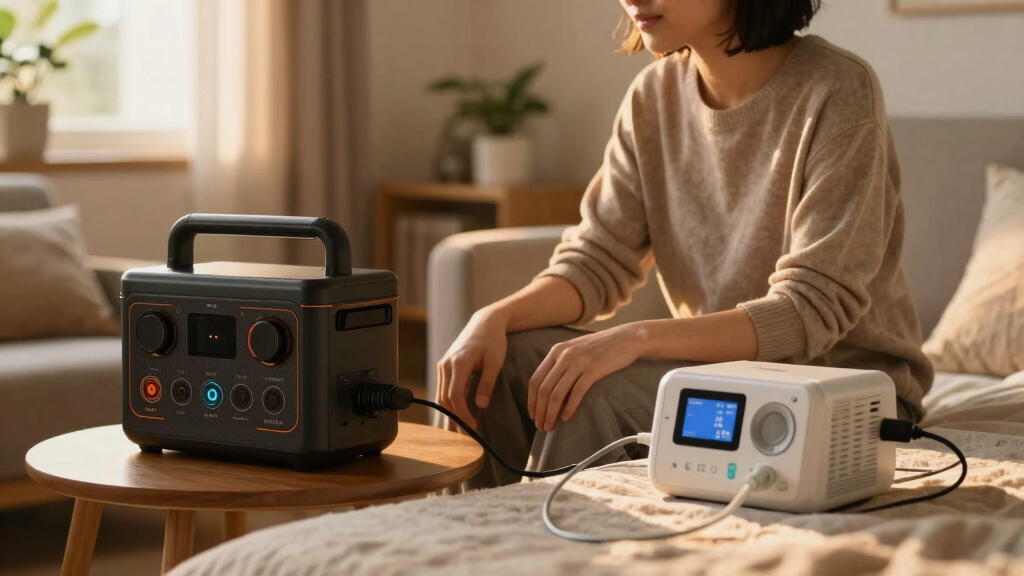 best portable power stations for CPAP and medical devices
