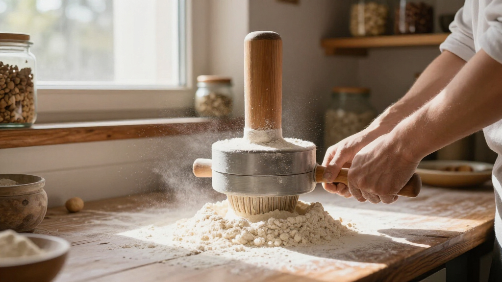 best grain mill for bread flour