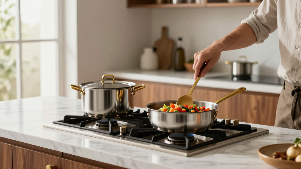 luxury cookware set for statement kitchens