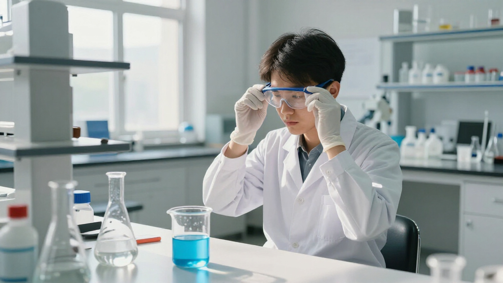science lab safety goggles