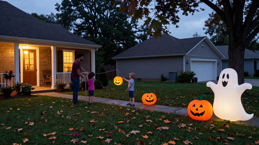 halloween outdoor inflatables