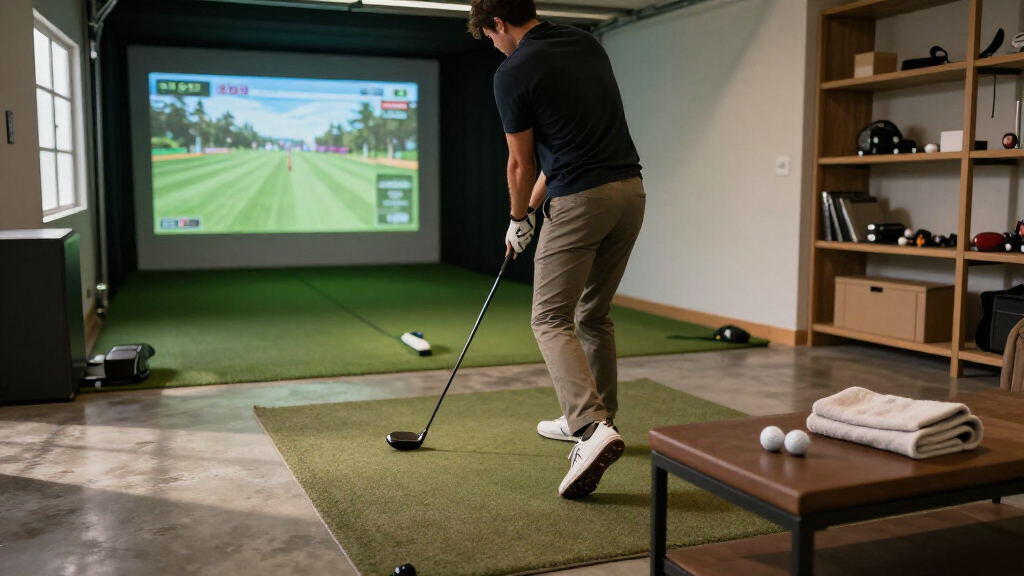 best golf simulators for garages