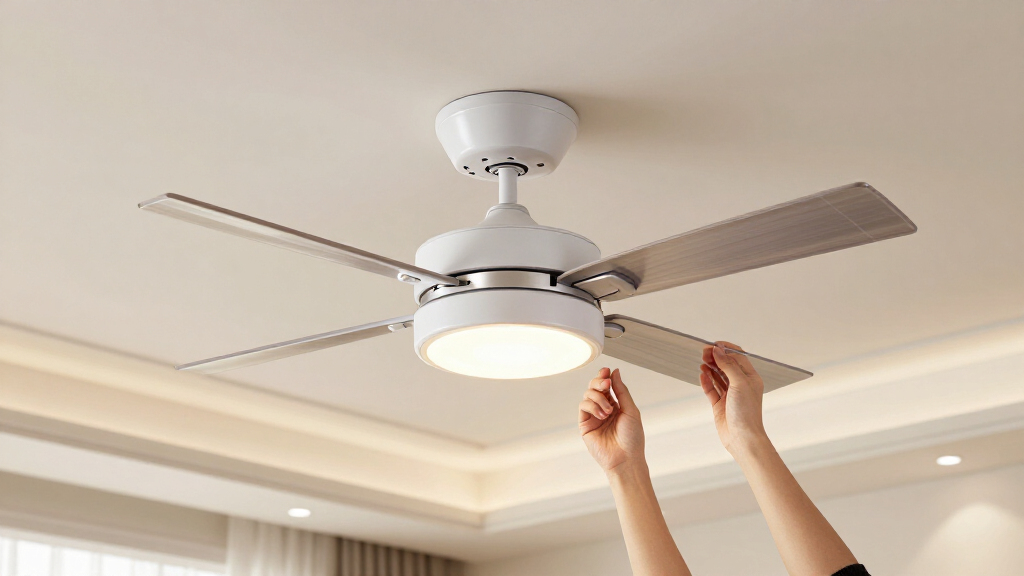 ceiling fans with efficient led lights