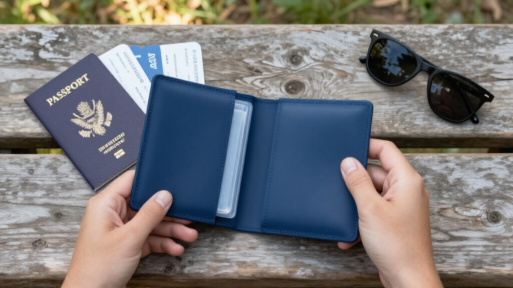waterproof travel document wallet