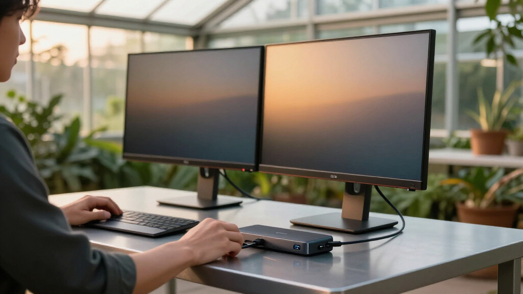 usbc docking stations with dual 4k