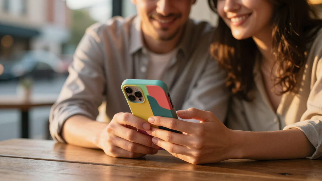 matching couple phone cases