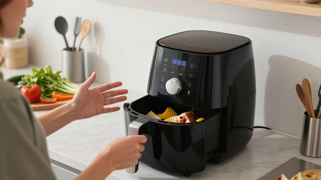 air fryer with voice control