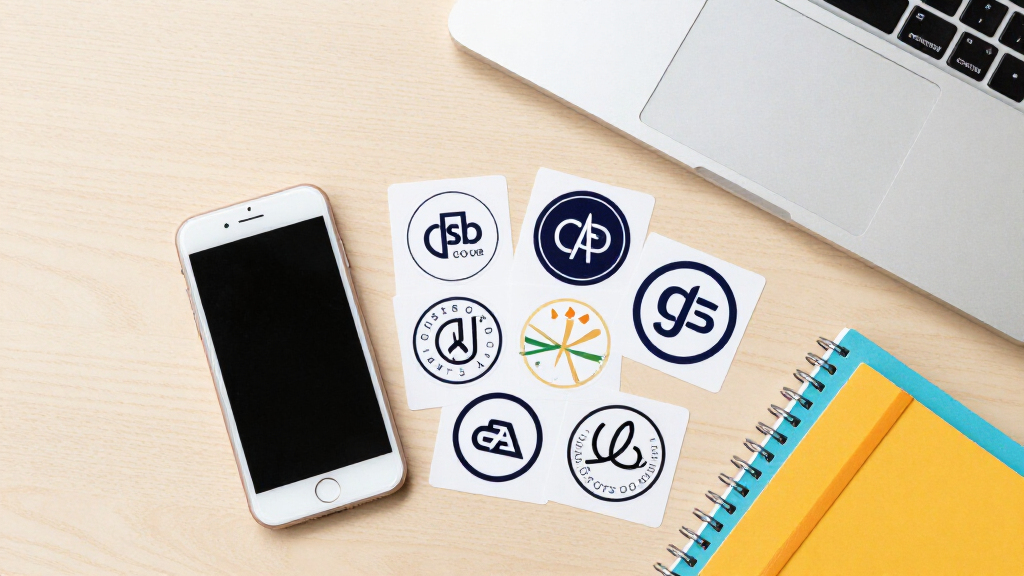 custom logo sticker packs
