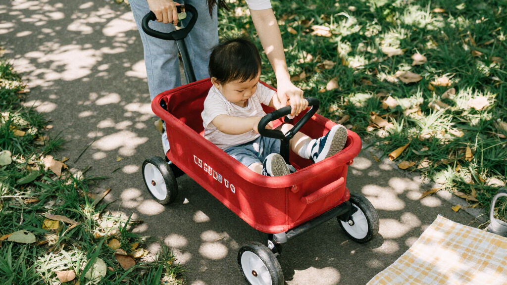 toddler ride-on wagons