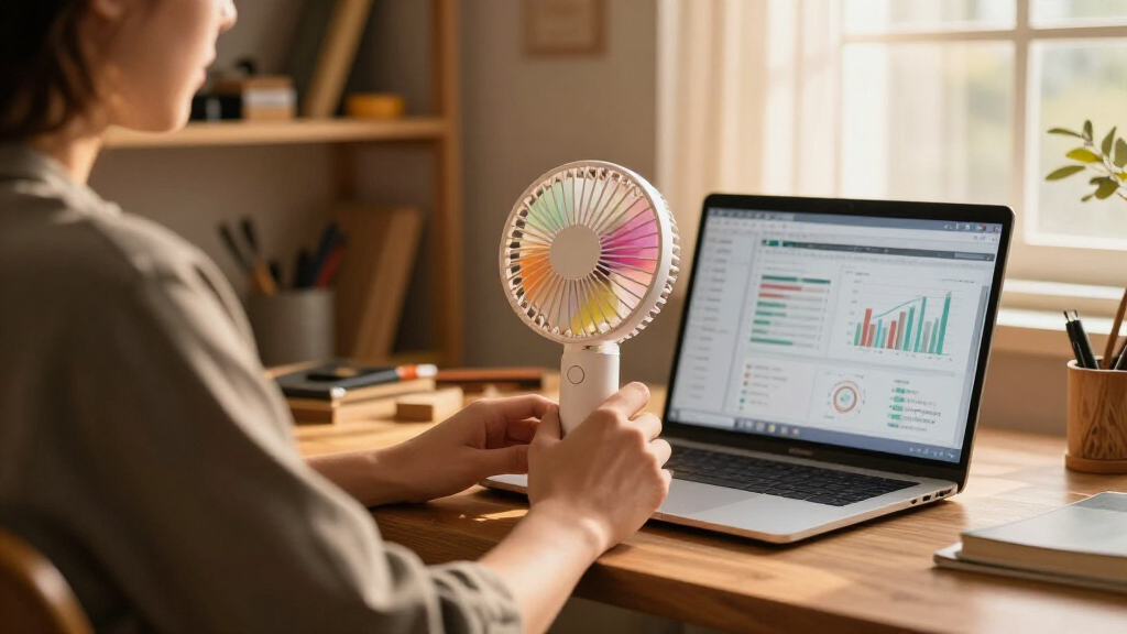 portable fan for offices