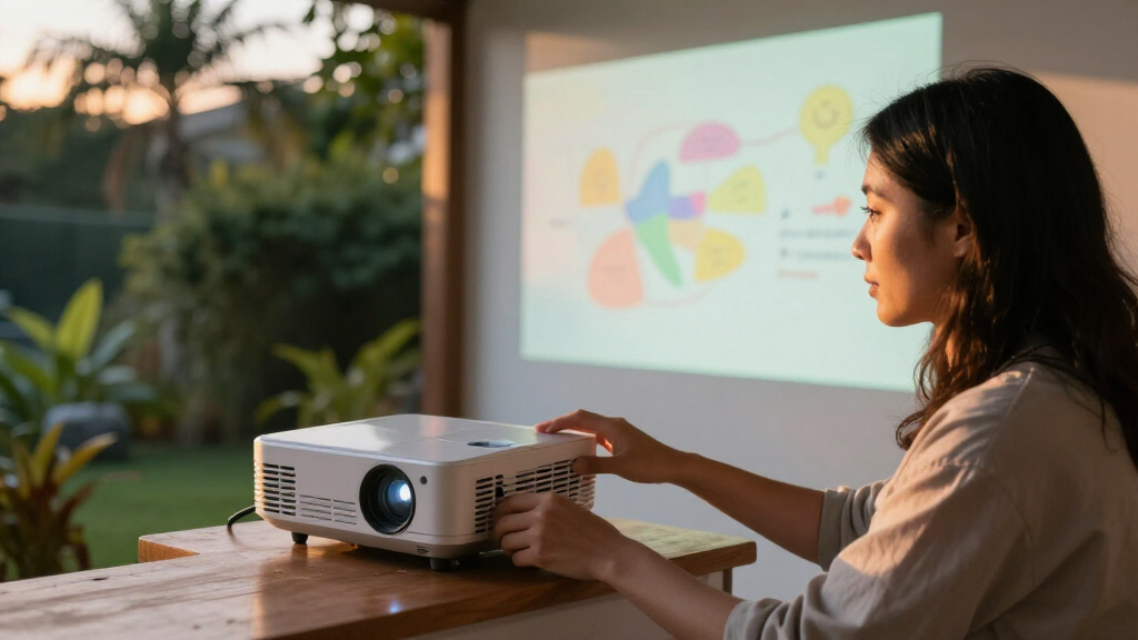 solar-powered classroom projectors