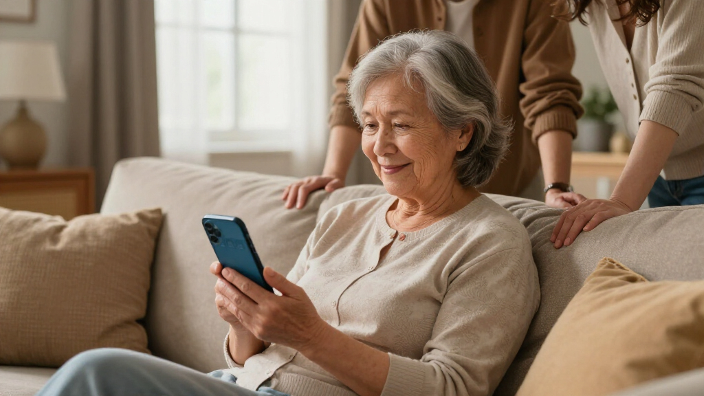 smart phone for elderly