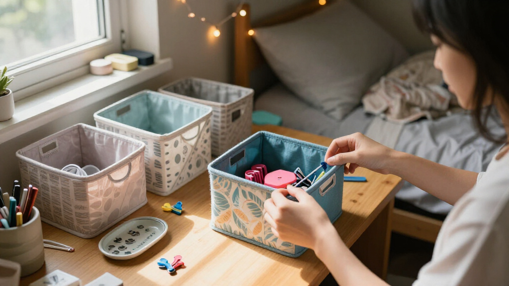 dorm room organization accessories